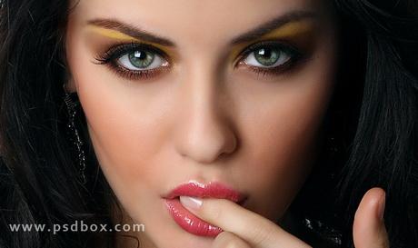 digital-makeup-photoshop-tutorial-45_5 Tutorial digitale make-up photoshop