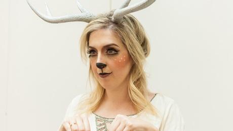 doe-deer-makeup-tutorial-34_5 Hert make-up les