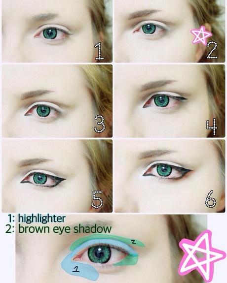 doll-eye-makeup-tutorial-without-contacts-30_5 Poppenoog make-up les zonder contacten
