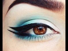 double-wing-eye-makeup-tutorial-18_6 Dubbel oog make-up les