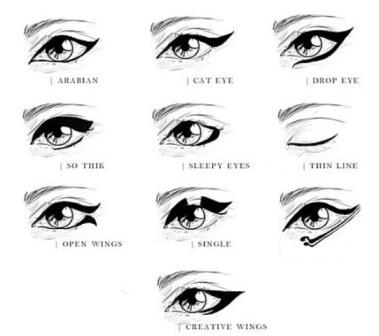 double-wing-eye-makeup-tutorial-18_7 Dubbel oog make-up les