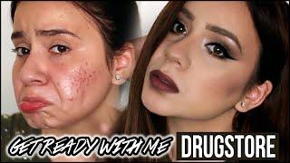 drugstore-full-coverage-makeup-tutorial-79_10 Drogisterij Volledige Dekking Make-up tutorial
