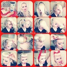 easy-50s-makeup-tutorial-80_4 Eenvoudige make-up tutorial uit de jaren 50