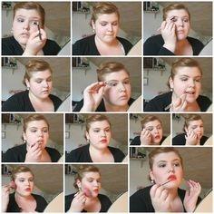 easy-50s-makeup-tutorial-80_7 Eenvoudige make-up tutorial uit de jaren 50
