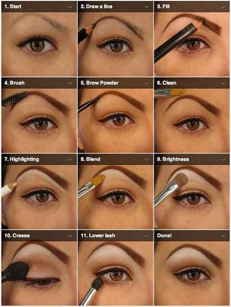 easy-eye-makeup-for-brown-eyes-step-by-step-49_11 Easy eye Make-up voor bruine ogen stap voor stap