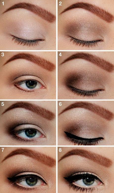 easy-eye-makeup-for-brown-eyes-step-by-step-49_12 Easy eye Make-up voor bruine ogen stap voor stap