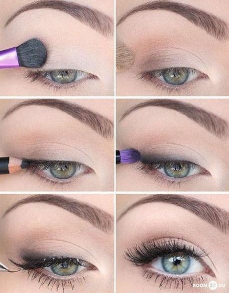 easy-eye-makeup-for-brown-eyes-step-by-step-49_4 Easy eye Make-up voor bruine ogen stap voor stap