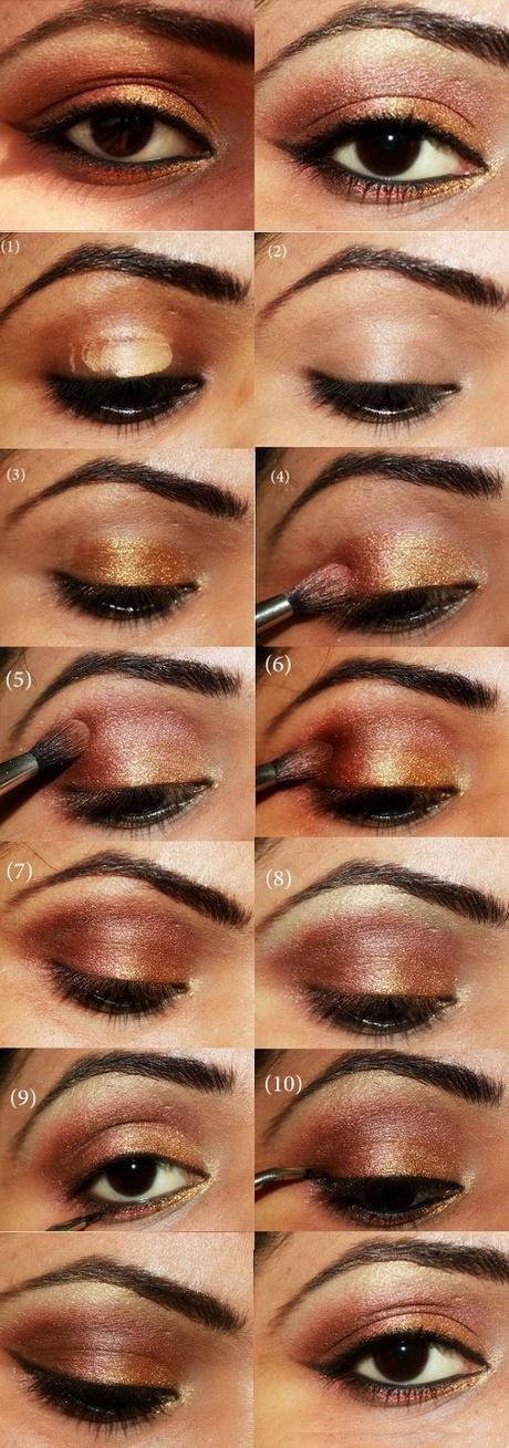 easy-eye-makeup-tutorial-for-beginners-brown-eyes-27_12 Easy eye Make-up tutorial voor beginners bruine ogen