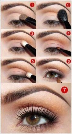 easy-eye-makeup-tutorial-for-beginners-brown-eyes-27_6 Easy eye Make-up tutorial voor beginners bruine ogen