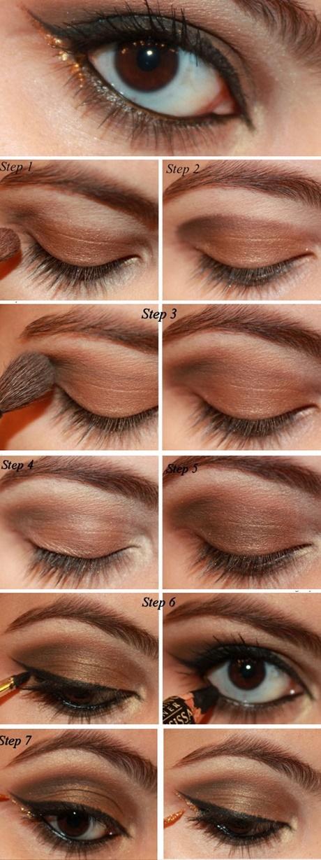easy-eye-makeup-tutorial-for-beginners-brown-eyes-27_8 Easy eye Make-up tutorial voor beginners bruine ogen