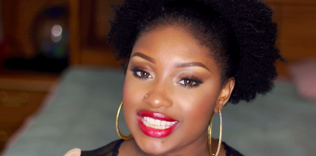 easy-makeup-tutorial-for-black-women-13 Gemakkelijke make-up les voor zwarte vrouwen