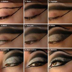 egyptian-eye-makeup-step-by-step-35_2 Egyptische oog make-up stap voor stap