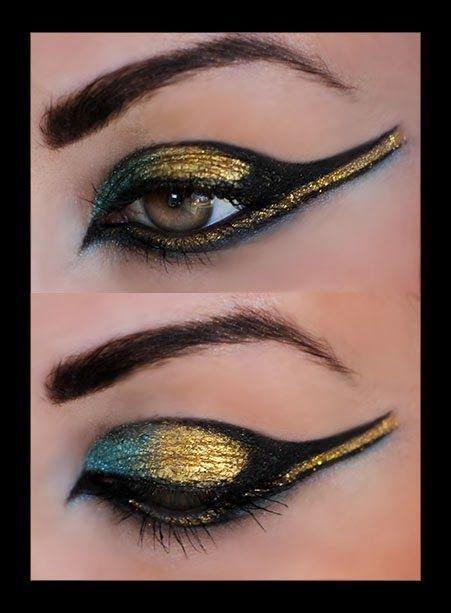 egyptian-goddess-makeup-tutorial-75_2 Egyptische godin make-up tutorial