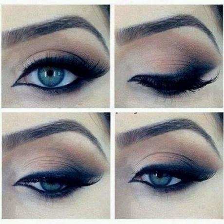 evening-makeup-tutorial-for-blue-eyes-07_10 S avonds make-up les voor blauwe ogen