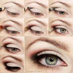 evening-makeup-tutorial-for-green-eyes-91_9 S avonds make-up les voor groene ogen