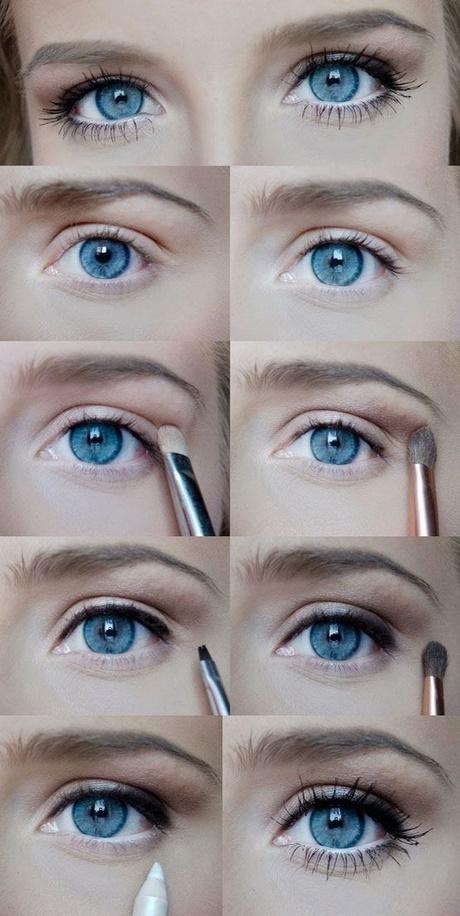 everyday-makeup-tutorial-for-blue-eyes-19_10 Alledaagse make-up les voor blauwe ogen