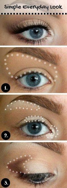 everyday-makeup-tutorial-for-blue-eyes-19_7 Alledaagse make-up les voor blauwe ogen