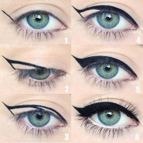 extreme-cat-eye-makeup-tutorial-17_8 Extreme cat eye make-up les