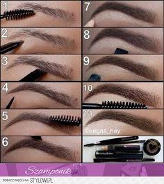 eye-brown-makeup-tutorial-for-beginners-03_4 Eye brown make-up les voor beginners