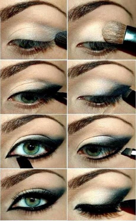 eye-makeup-for-green-eyes-step-by-step-17_6 Oog make-up voor groene ogen stap voor stap