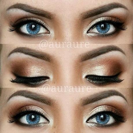 eye-makeup-ideas-step-by-step-for-blue-eyes-35_7 Oog make-up ideeën stap voor stap voor blauwe ogen