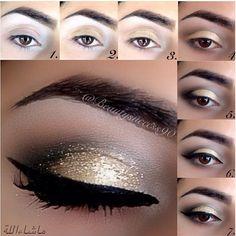 eye-makeup-tutorial-step-by-step-for-brown-eyes-50_6 Oog make-up les stap voor stap voor bruine ogen