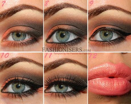 eye-makeup-tutorial-with-fake-eyelashes-40_11 Make-up les met nep wimpers