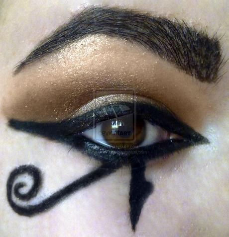 eye-of-horus-makeup-tutorial-45_4 Oog van Horus make-up tutorial