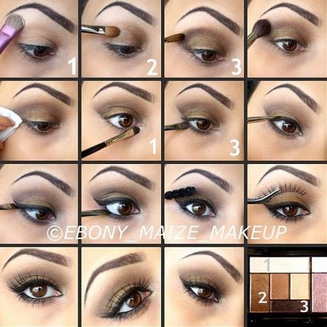 eyebrow-makeup-step-by-step-17_7 Wenkbrauw make-up stap voor stap