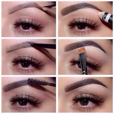 eyebrow-makeup-step-by-step-17_8 Wenkbrauw make-up stap voor stap