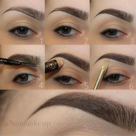 eyebrow-makeup-step-by-step-17_9 Wenkbrauw make-up stap voor stap