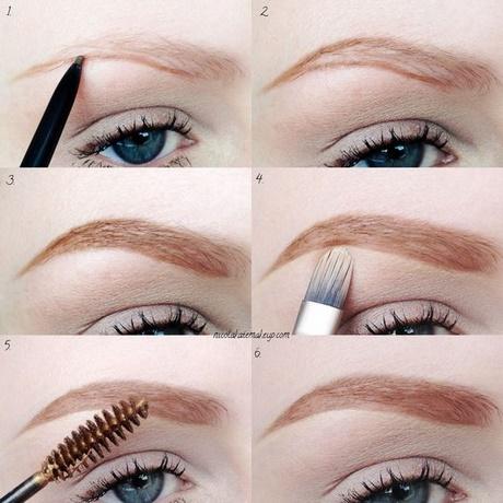 eyebrow-makeup-tutorial-for-thin-eyebrows-95_3 Wenkbrauw make-up les voor dunne wenkbrauwen