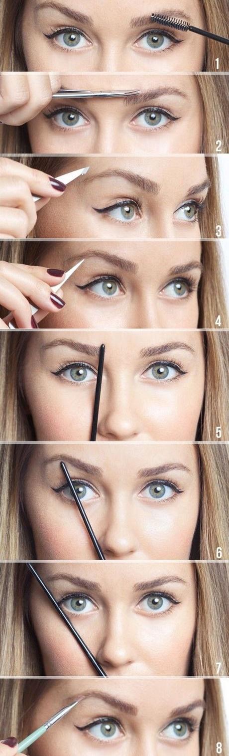 eyebrow-makeup-tutorial-for-thin-eyebrows-95_8 Wenkbrauw make-up les voor dunne wenkbrauwen