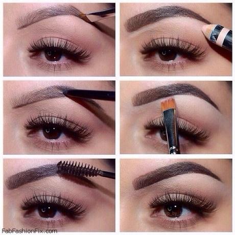 eyebrow-makeup-tutorial-using-powder-89_10 Eyebrow make-up tutorial met poeder