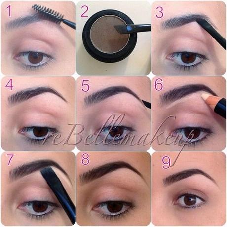 eyebrow-makeup-tutorial-using-powder-89_8 Eyebrow make-up tutorial met poeder