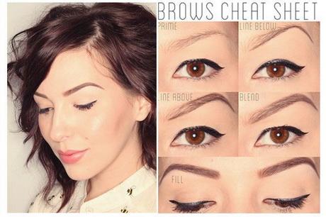 eyebrows-makeup-step-by-step-70_8 Wenkbrauwen Make-up stap voor stap