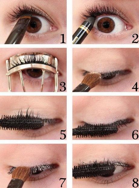 eyelashes-makeup-tutorial-31_3 Make-up met wimpers