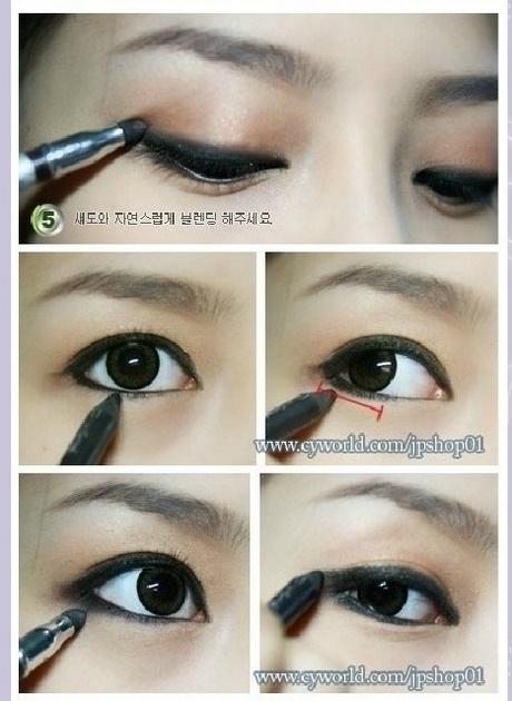 eyeliner-makeup-tutorial-for-asian-eyes-29_2 Eyeliner make-up les voor Aziatische ogen