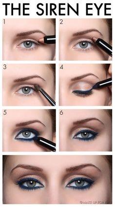 eyeliner-makeup-tutorial-for-blue-eyes-46_5 Eyeliner make-up les voor blauwe ogen