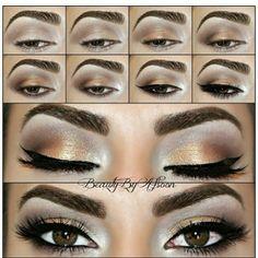 eyeshadow-makeup-tutorial-for-hazel-eyes-98_2 Eyeshadow make-up les voor hazelachtige ogen