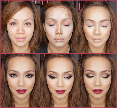 face-contour-makeup-tutorial-95 Face contour Make-up les