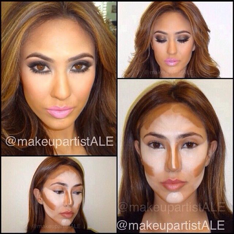 face-contour-makeup-tutorial-95_11 Face contour Make-up les