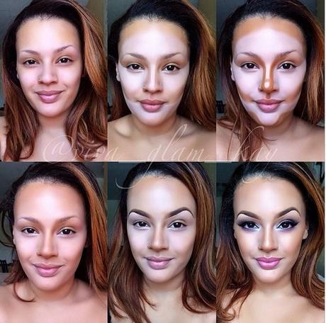 face-contour-makeup-tutorial-95_2 Face contour Make-up les