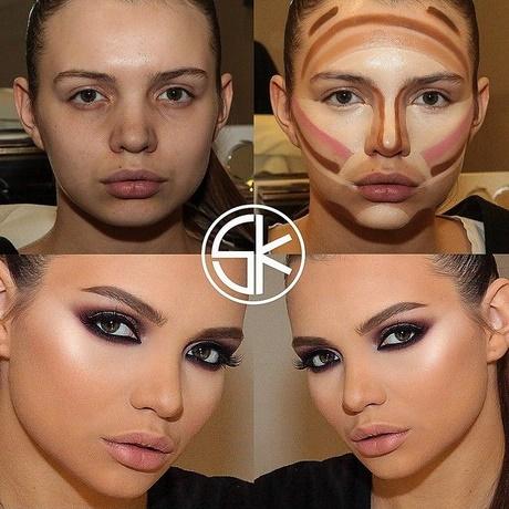 face-contour-makeup-tutorial-95_9 Face contour Make-up les
