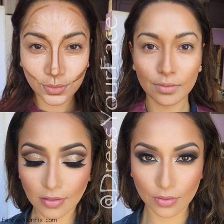 face-contouring-makeup-step-by-step-76_3 Gezichtsopname stap voor stap