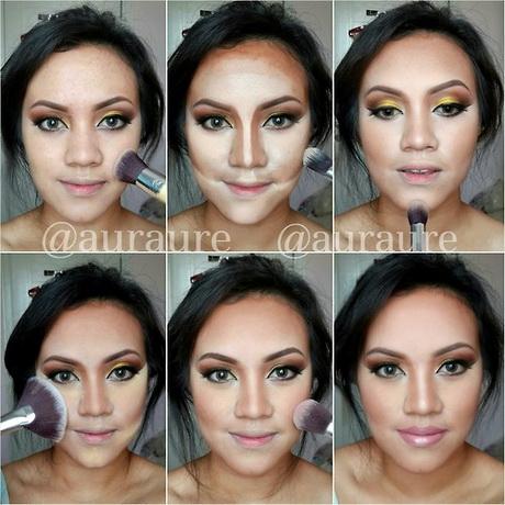 Gezicht make-up stap voor stap met foto  s