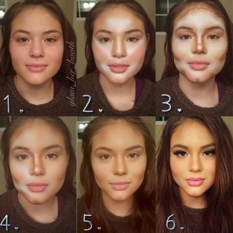 face-makeup-step-by-step-17_2 Gezicht make-up stap voor stap