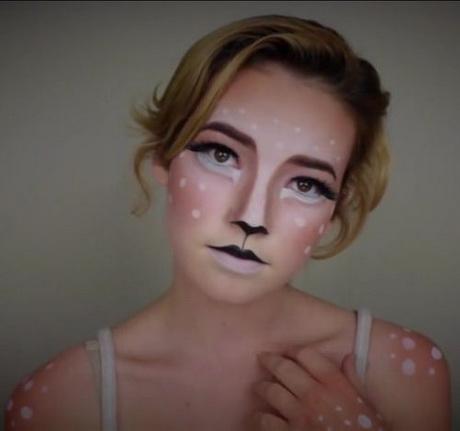 fawn-deer-makeup-tutorial-70 Herten-make-up tutorial