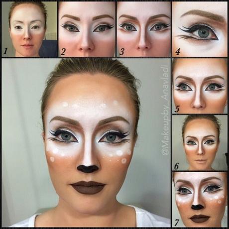 fawn-deer-makeup-tutorial-70_4 Herten-make-up tutorial