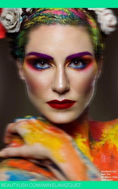 frida-kahlo-makeup-tutorial-97_6 Frida kahlo make-up les